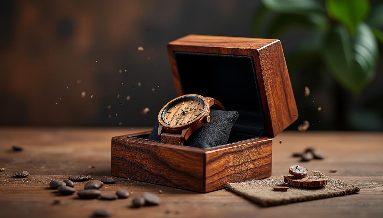 Les meilleures options de coffret cadeau montre en bois avec livraison rapide