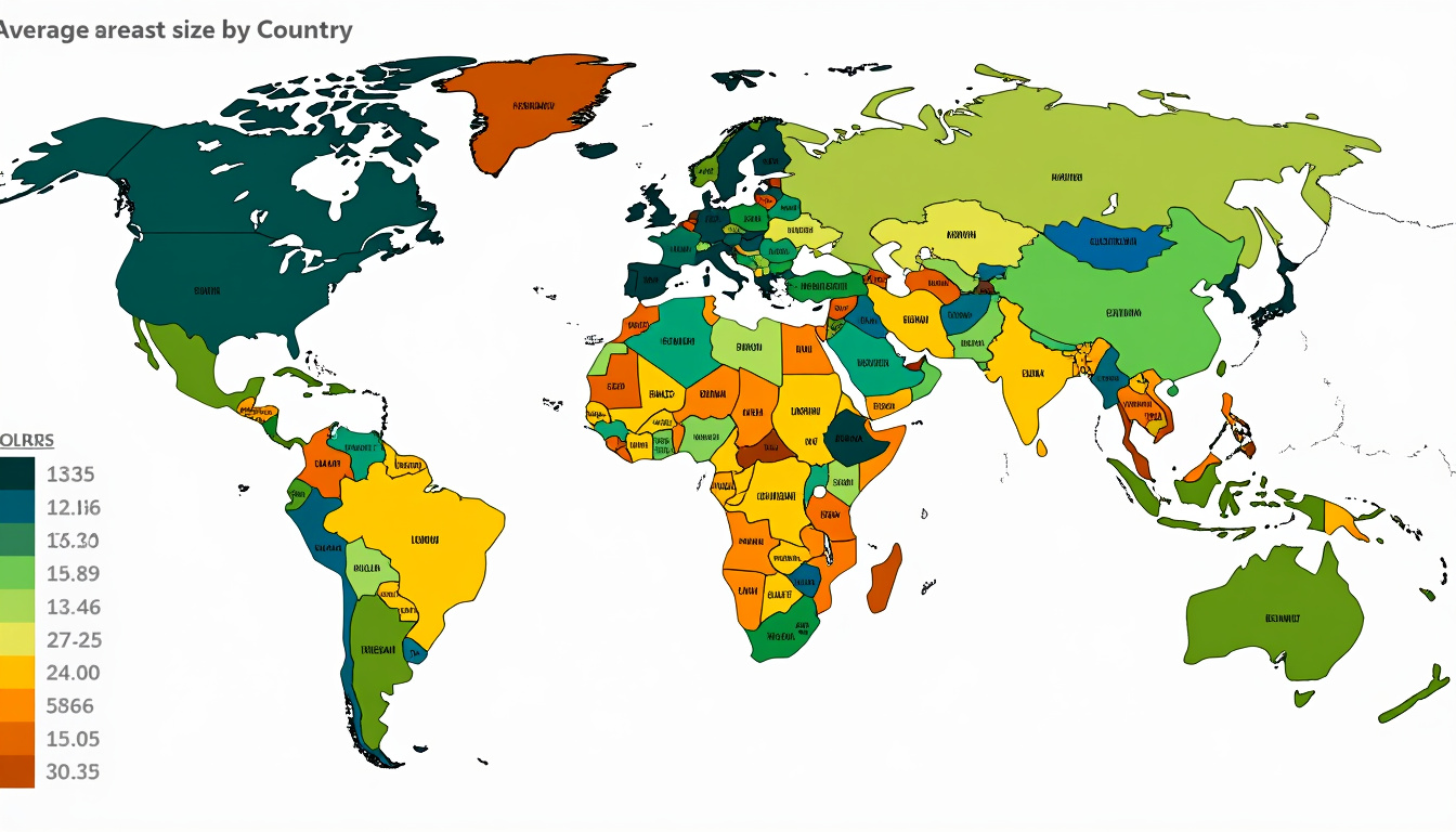 découvrez comment la taille moyenne de la poitrine des femmes est calculée dans le monde : méthodologies, critères de mesure et données utilisées pour établir ces statistiques internationales.