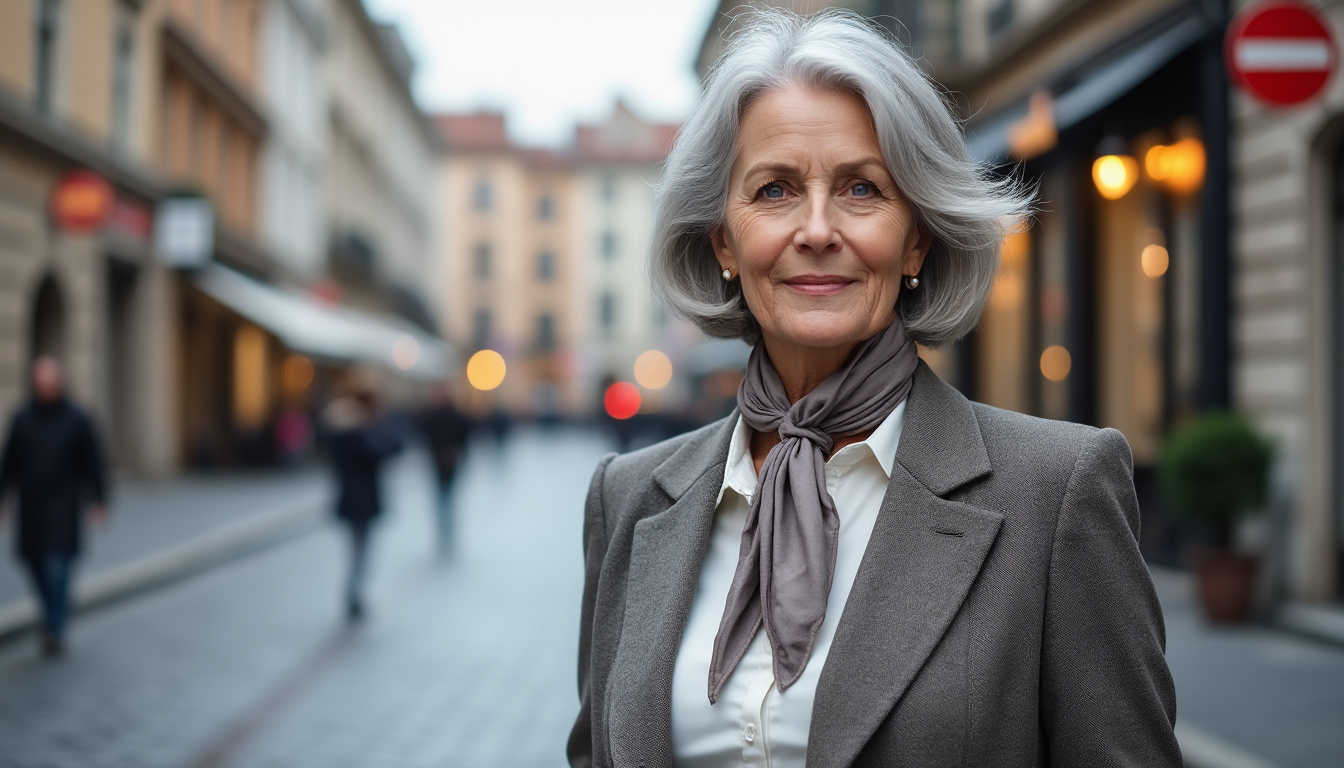 Découvrez les tendances mode adaptées à la morphologie de la femme à 60 ans