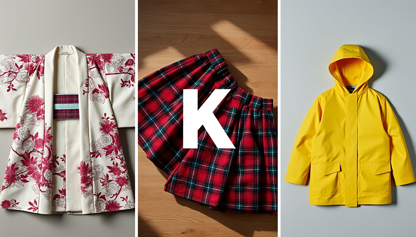 découvrez notre guide complet des vêtements en k : une liste surprenante et détaillée des habits commençant par la lettre k, avec explications et conseils pour enrichir votre garde-robe.