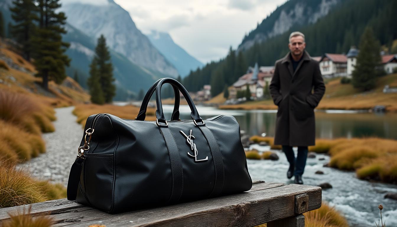Les récits de voyages inspirants avec un Duffle de Saint Laurent
