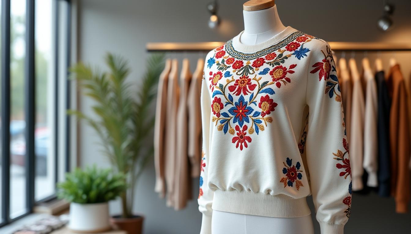 découvrez comment le sweat avec broderie logo personnalisé peut renforcer la fidélisation de vos clients grâce à un produit unique et attrayant.