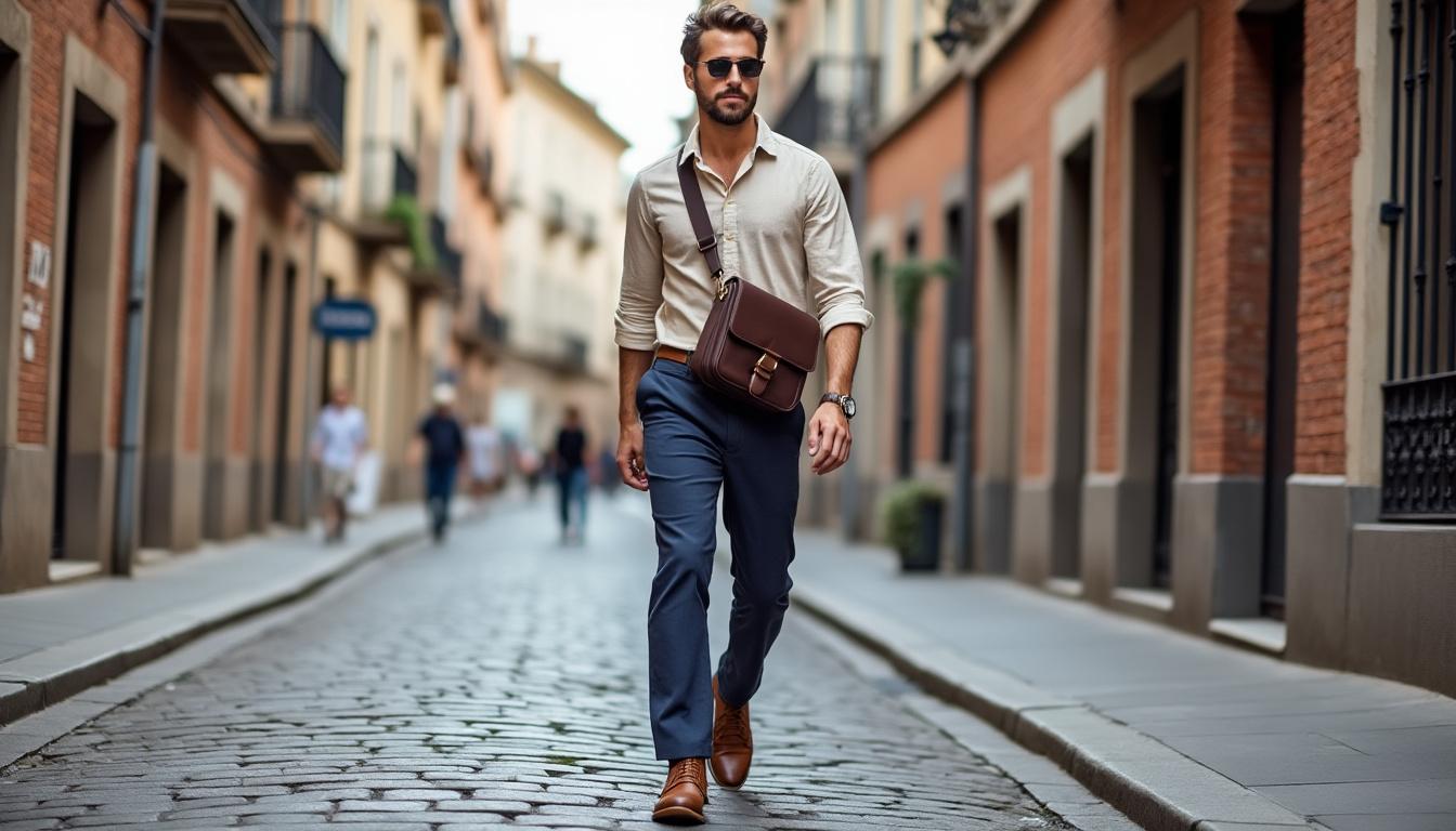 découvrez les meilleures marques de sacs bandoulière pour homme, alliant style, confort et praticité, l'accessoire indispensable pour compléter votre look au quotidien.