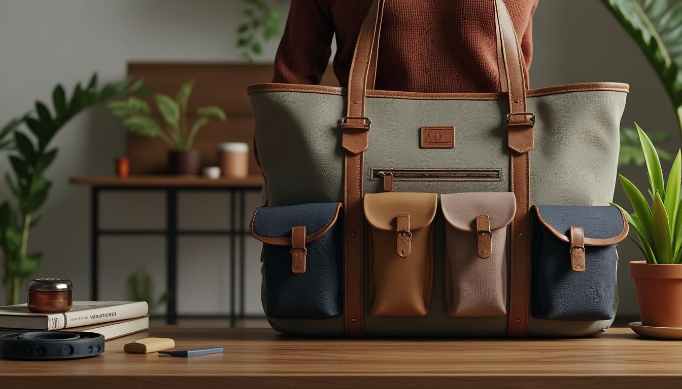 Comment personnaliser votre panier cabas avec compartiments pour un style unique