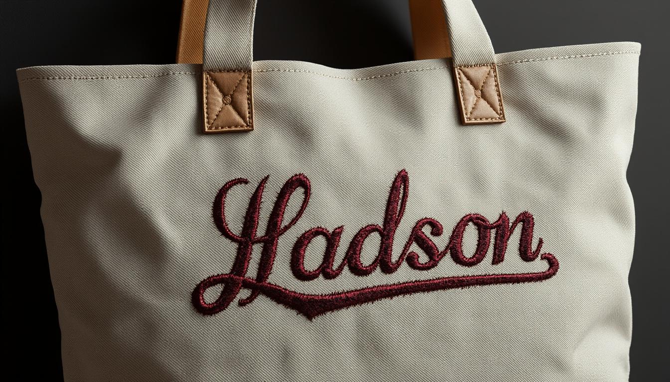 Les secrets d’un cabas brodé à la demande qui attire tous les regards