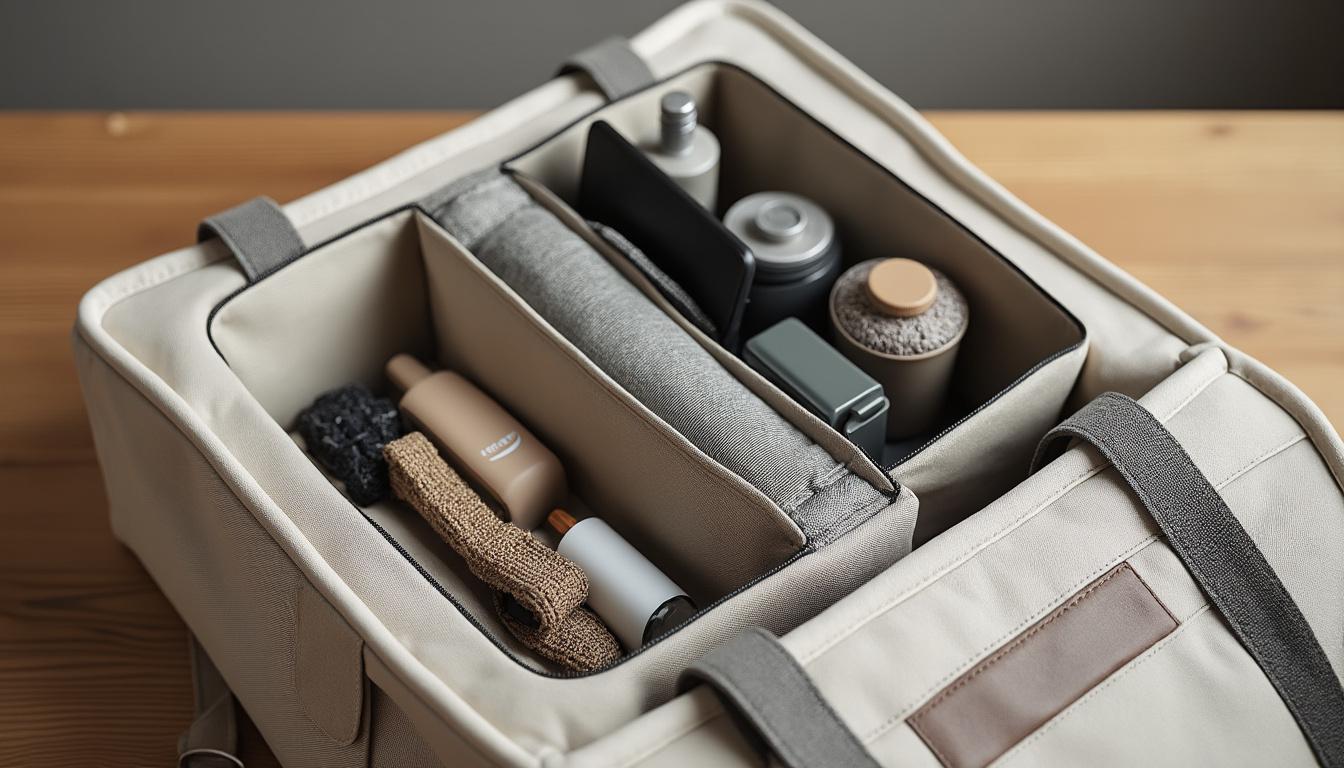 Organisateur de sac cabas : astuces pour optimiser chaque centimètre