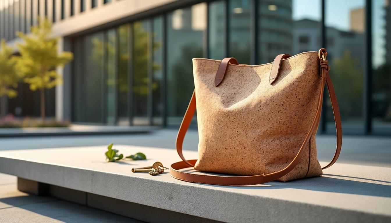 découvrez notre sac en liège imperméable à la mode, alliant élégance et praticité pour dire adieu aux taches et protéger vos affaires au quotidien.