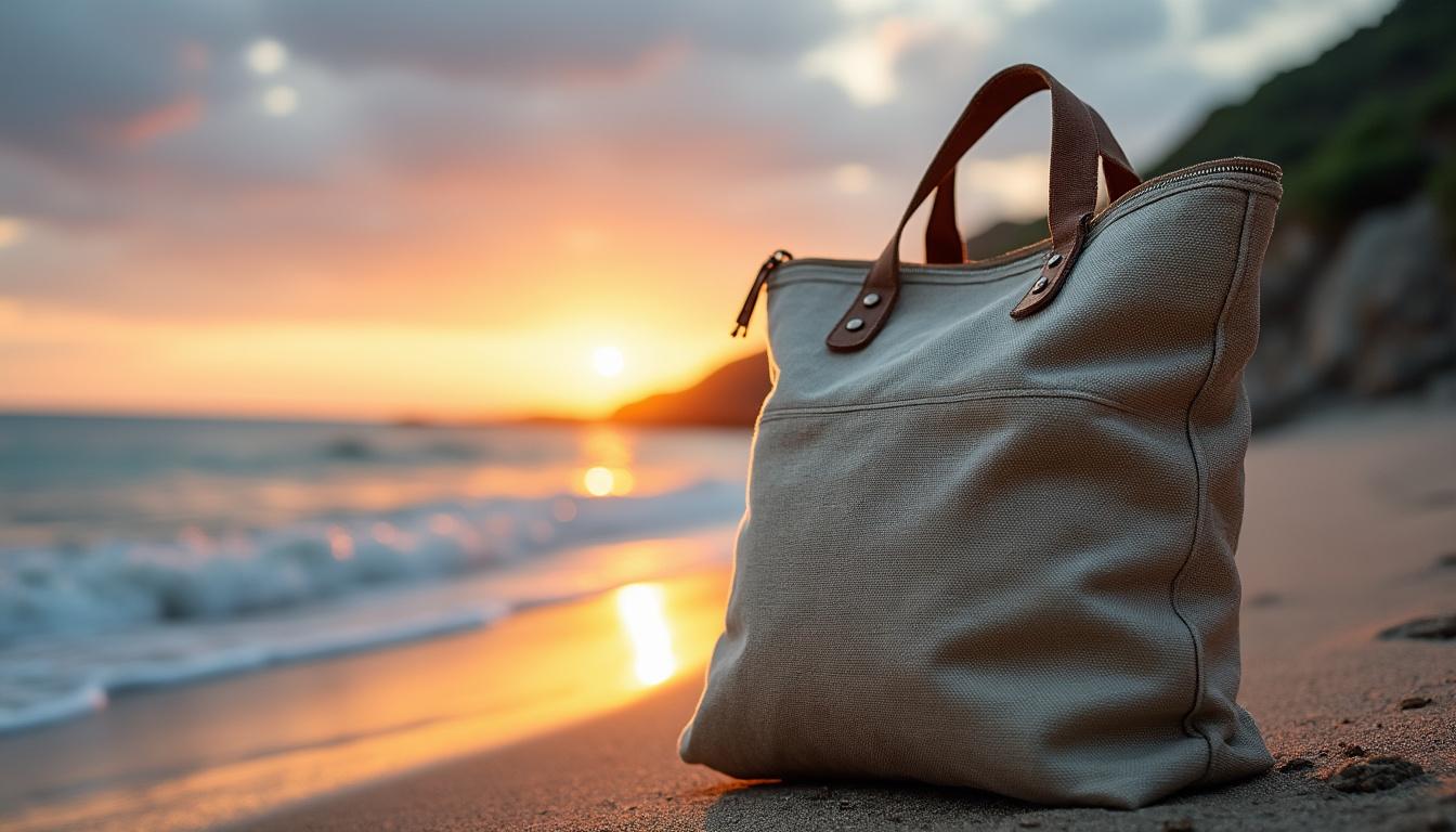 découvrez le sac de plage avec fermeture éclair, l'accessoire idéal pour un été organisé et sans souci. pratique, sécurisé et élégant, il protège vos affaires tout en restant stylé.