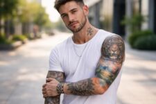 découvrez les tatouages homme tendance de cette année avec les motifs les plus populaires, alliant style et originalité pour sublimer votre peau.