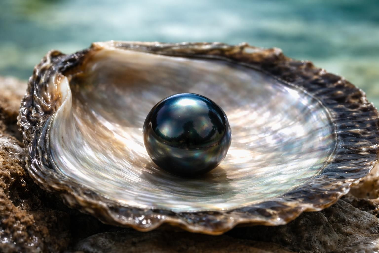 Les secrets de la perle noire de Tahiti, trésor de l&rsquo;huître Pinctada Margaritifera