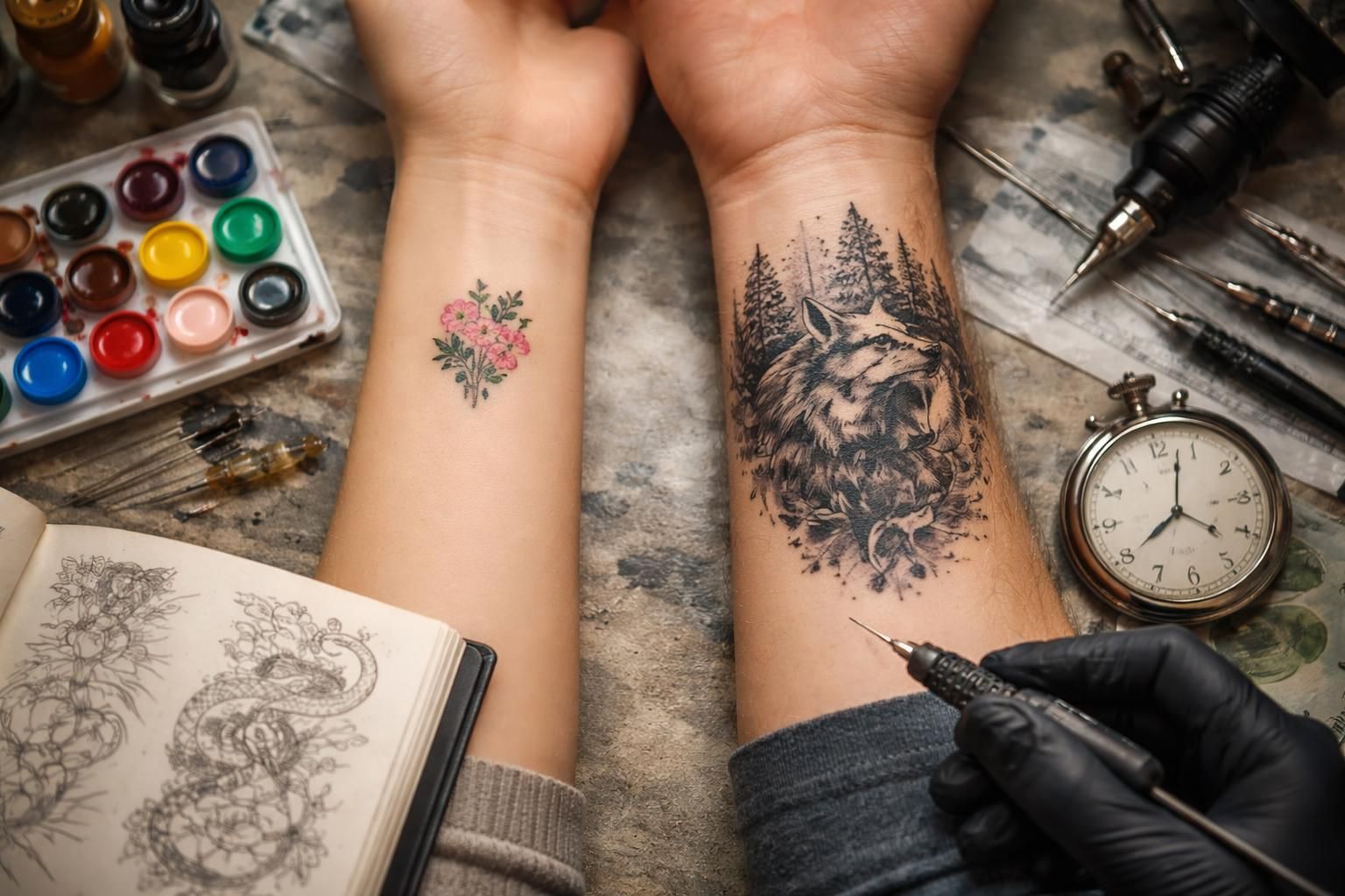 découvrez les facteurs qui influencent le prix d'un tatouage au poignet et obtenez des conseils pour bien choisir votre design et votre tatoueur.