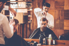 coupe homme dégradé