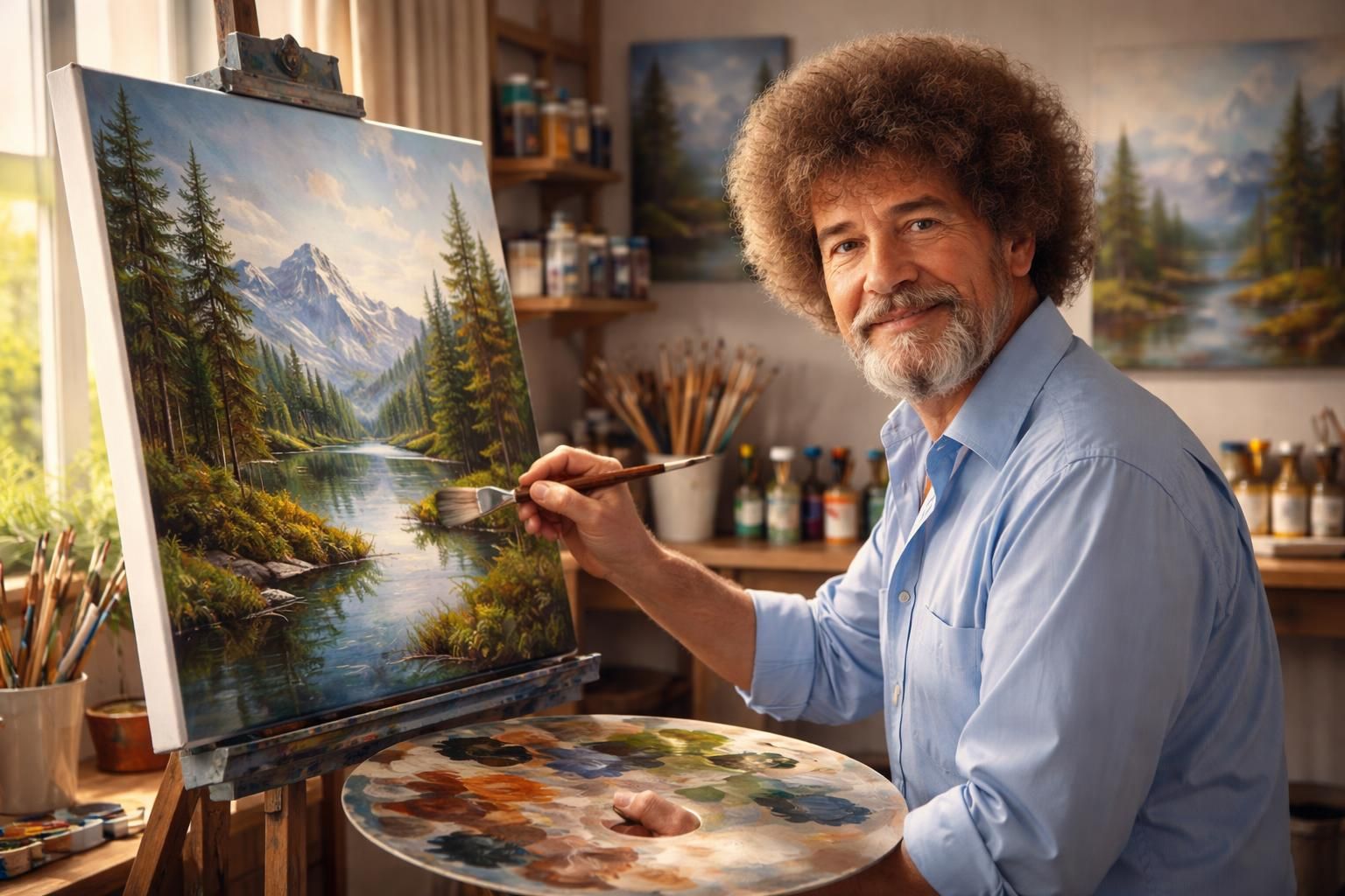 découvrez pourquoi l'art unique de bob ross et sa philosophie apaisante continuent de captiver et d'inspirer des millions de personnes à travers le monde.