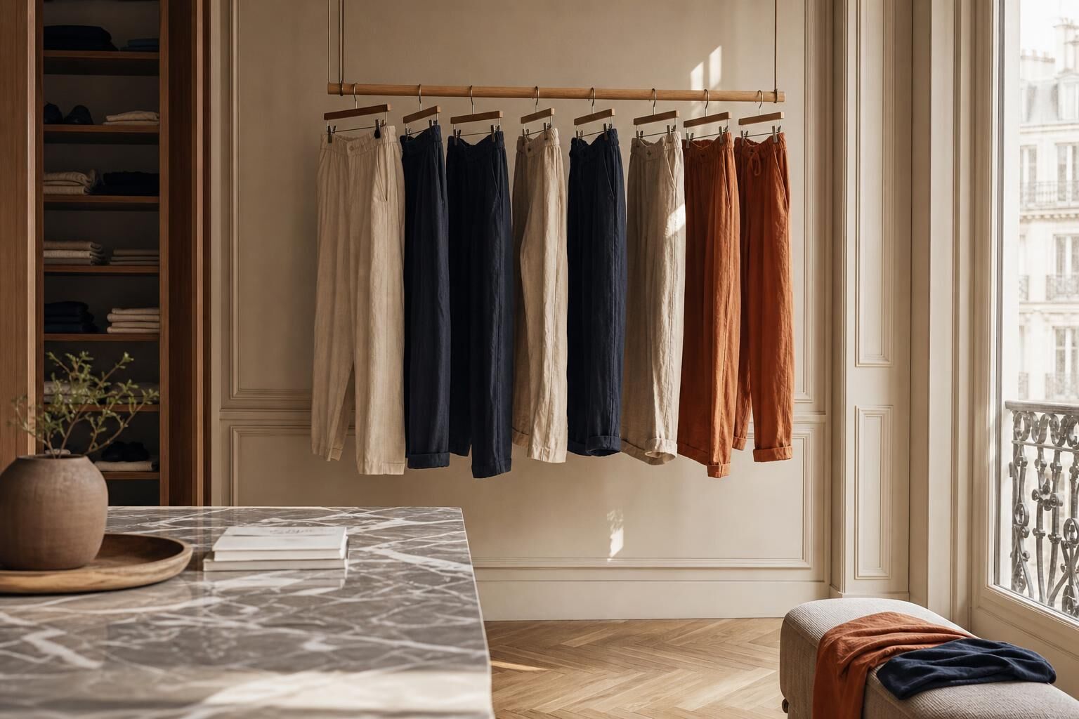 Découvrez le pantalon en lin homme, l'indispensable de votre garde-robe estivale alliant confort, élégance et légèreté pour affronter la chaleur avec style.