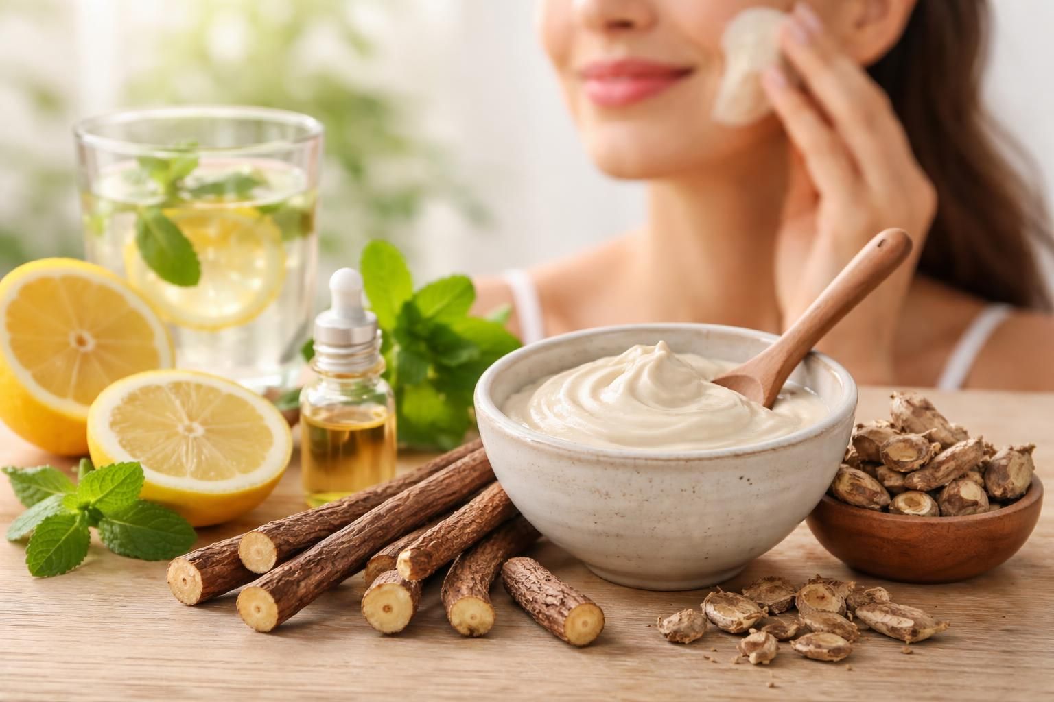découvrez des recettes maison à base de réglisse pour éclaircir naturellement votre peau et révéler un teint lumineux.