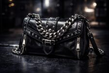 découvrez le sac à main avec chaînette, l'accessoire phare au style rock et tendance qui apporte une touche d'audace à toutes vos tenues.