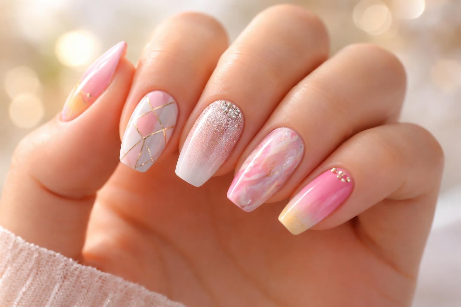 Top designs tendance pour ongles en gel