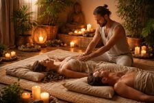 découvrez le massage tantrique, une technique ancienne visant à favoriser la relaxation profonde et l'harmonie du corps et de l'esprit.